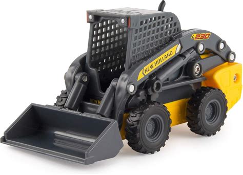 skid steer toy with attachments